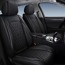 Car Seat Covers Pu Leather Full Set Cushion Balck For Toyota Corolla 2000-2013