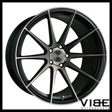 19 Vertini Rf1.3 Black Forged Concave Wheels Rims Fits Ford Mustang Gt Gt500