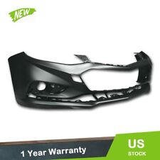 Primered Front Bumper Cover For 2016 2017 2018 Chevy Cruze Plastic Black