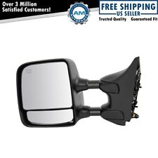Side View Mirror Power Heated Telescoping Towing Chrome Driver Left Lh For Titan
