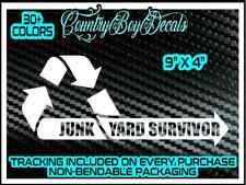 Junkyard Survivor Vinyl Decal Sticker Diesel Truck Jdm Car Beater Turbo Boost Gt