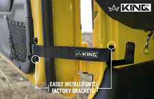 King 4wd Heavy Duty Adjustable Door Straps Solid In Pairs For All Jeep