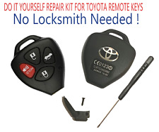 Toyota Corolla 2008-2012 Remote Key Head Repair Kit Shell Case Diy Screwdriver