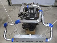 Cx Fm Aluminum Intercooler Piping Kit For Nissan S13 S14 240sx Rb20 Rb25det Blue