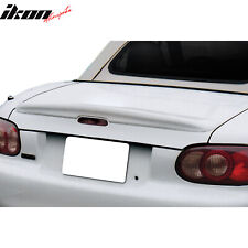 For 99-05 Mazda Miata Oe Factory Style Gray Primer Fiberglass Trunk Spoiler Wing