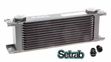 Setrab Oil Cooler Pn 613 13 Row Pn 50-613-7612 With Fittings