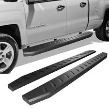 6 Black Raptor Side Steps Running Boards Fit 2015-2022 Chevy Colorado Crew Cab