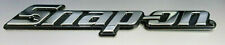 New Snap-on Logo Tool Box Cart 3d Roll Cab Chrome Badge Emblem Decal Original 8