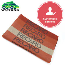 Orange Gradation Recaro Fabric Cloth For Car Seat Panel Armrest Decoration