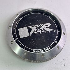 Xxr Black Silver Wheel Center Cap