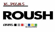Roush Brakes Pair Vinyl Decal Sticker Graphics Logo Racing Mustang