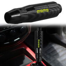 Universal Momo Carbon Aluminum Automatic Stick Gear Shift Knob Lever Shifter