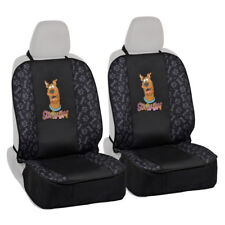 Seat Covers For Pet Dogs - 2 Front Seat Protectors - Scooby Doo W Paws N Bones