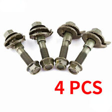 4 Bolts 14mm Front Left Right Camber Alignment Adjustable Cam Bolts Kit