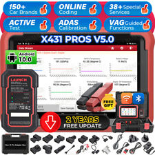 Launch X-431 Pros V5.0 Automotive Diagnostic Tool Obd2 Scanner Tpms Canfd Doip