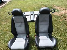 2003-2004 Ford Mustang Cobra 4.6l Front And Rear Seats Convertible Svt Leather