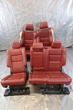 2019 Jeep Grand Cherokee Trackhawk Oem Red Leather Interior Seat Swap