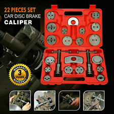 22pcs Disc Brake Caliper Tool Set Wind Back Kit Adapter 0-10 Adapter A-o Sets