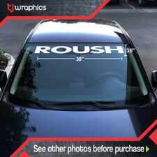 Roush Different Styles Racing Windshield Banner Decal Fits Mustang Vinyl Sticker