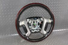 Note 10 Escalade Black Leather Woodgrain Heated Steering Wheel Audio Cruise