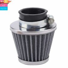 35mm Chrome Cone Air Filter High Flow Performance For Moped Scooter Atv Buggy