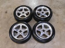 01 2001 Ford Mustang Cobra 17x8 Polished Oem Wheels With Tires Good Used G49