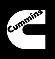 Cummins Diesel Truck Logo Vinyl Decal Sticker 12 Inch