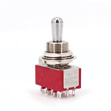 Salecom T845-z 12-pin On-on-on 4pdt 1532 In. Panel Mount Mini Toggle Switch