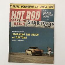 Vintage Hot Rod Magazine May 1956 2 Tests Plymouth V8- Dodge 500 Beach Daytona