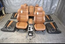 2016 Jeep Grand Cherokee Srt 6.4l Oem Brown Leather Interior Swap Seats 1425