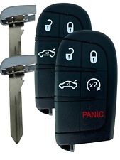 2 For 2015 2016 2017 2018 Dodge Charger Keyless Entry Smart Remote Car Key Fob