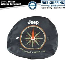 Oem Spare Tire Cover W Adventure Begins Logo For Jeep Wrangler 17 18 Wheel 