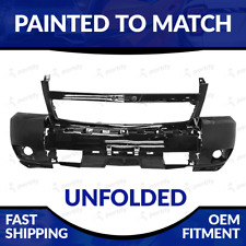 New Painted 2007-2014 Chevrolet Tahoesuburbanavalanche Unfolded Front Bumper