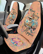 Dont Worry Be Hippie Car Seat Covers Hippie Car Seat Covers Decor