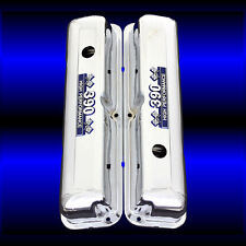 Valve Covers Chrome For Ford 390 Engine With 390 High Performance Emblems