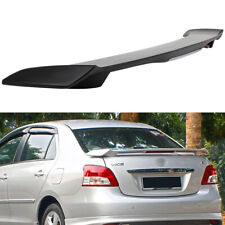 Spoiler Wing Fits 2007-2012 Toyota Yaris Abs Primed Black