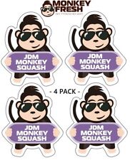 4pc Monkey Fresh Hanging Car Air Freshener Jdm Squash Japan Scent Cs-x3