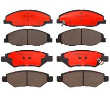Front And Rear Brembo Ceramic Brake Pad Set Kit For Cadillac Cts 2008-2014