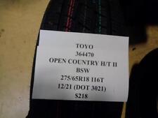 Toyo Open Country Ht Ii Bsw P 275 65 18 116t Sl Tire 364470 Bq2