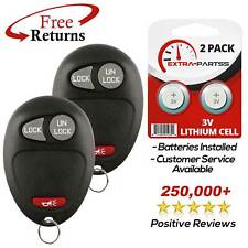2 For Replacement Keyless Entry Remote Key Fob Transmitter Clicker Beeper Alarm