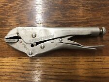 Vintage Craftsman 9-45342 Vise Grip 7 Straight Jaw Locking Pliers Made In Usa