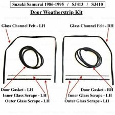 Door Glass Seal Kit Driver Passenger Side -suzuki Samurai 80-95