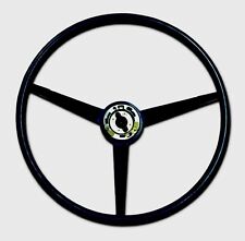 New 1965-1966 Ford Mustang Black Steering Wheel Reproduction Of Original Classic