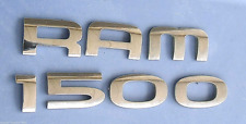 Dodge Truck Ram 1500 Script Emblem Letters 02-07 Badge Chrome Color Mopar Oem