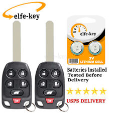 2 Full 6b Keyless Remote Car Key Fob For Honda Odyssey 2011 2012 2013 N5f-a04taa