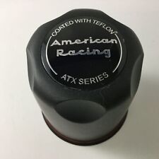 American Racing Atx Center Cap 1327006022 Black Push Thru Fits 5x4.5 5x4.75 5x5