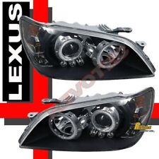 Dual G3 Halo Led Black Projector Headlights For 01-05 Lexus Lexus Is300 Is-300