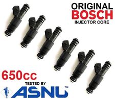 6 Bosch Fuel Injectors For Ford Ba Bf Xr6 Turbo 650cc 60lb 62lb 65lb Ev6 Fpv Hsv