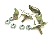 5 Yellow Zinc Trim Clips Nuts For 1 To 1-18 Wide Moulding Studebaker