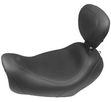 Mustang Wide Tripper Solo Seat Solo With Backrest Smooth 79798